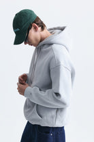 Basic Oversize Yıkamalı Hoodie