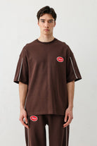 Oversize Champ Baskılı Eşofman Takım
