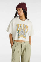 Vans-First Team Relax Crop Marshmallow-T-Shirts-1-milagron.live