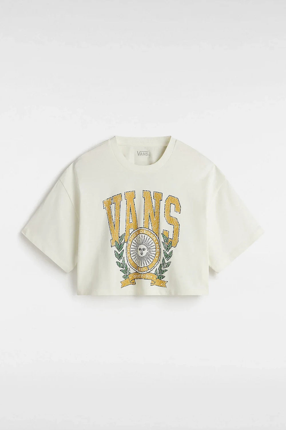 Vans-First Team Relax Crop Marshmallow-T-Shirts-5-milagron.live