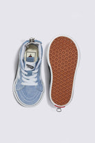 Vans-Kids TD SK8-Hi Zip Dusty Blue-Sneakers-3-milagron.live