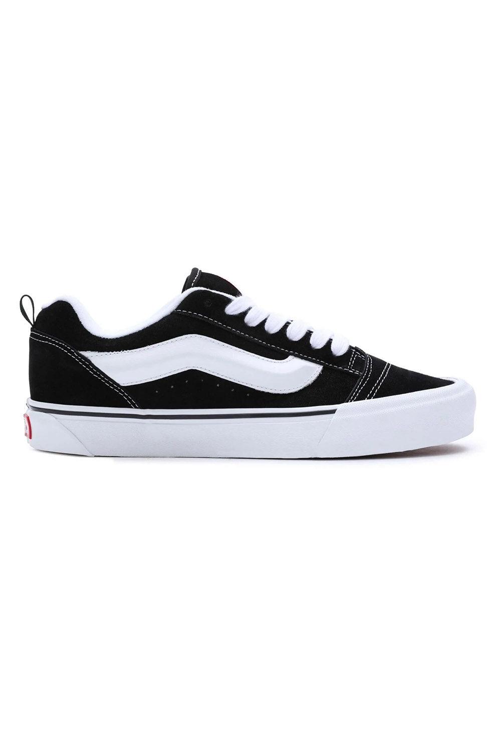 Vans-Knu Skool Black/True White-Sneakers-1-milagron.live