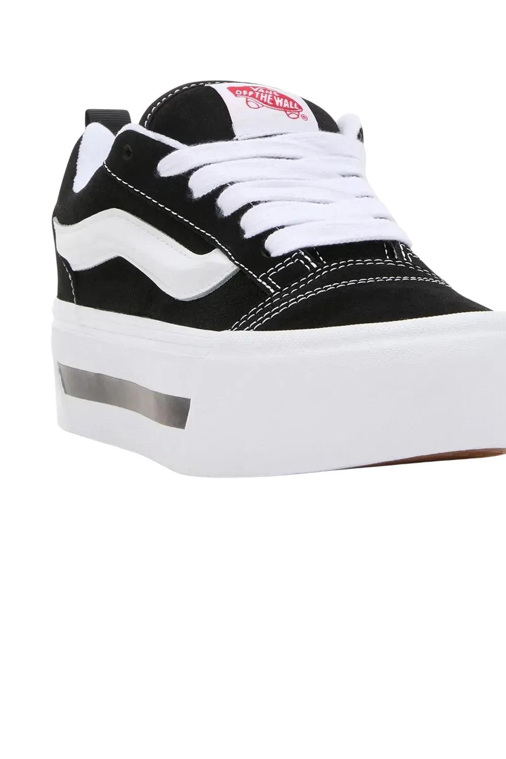 Vans-Knu Stack Black / White-Sneakers-5-milagron.live