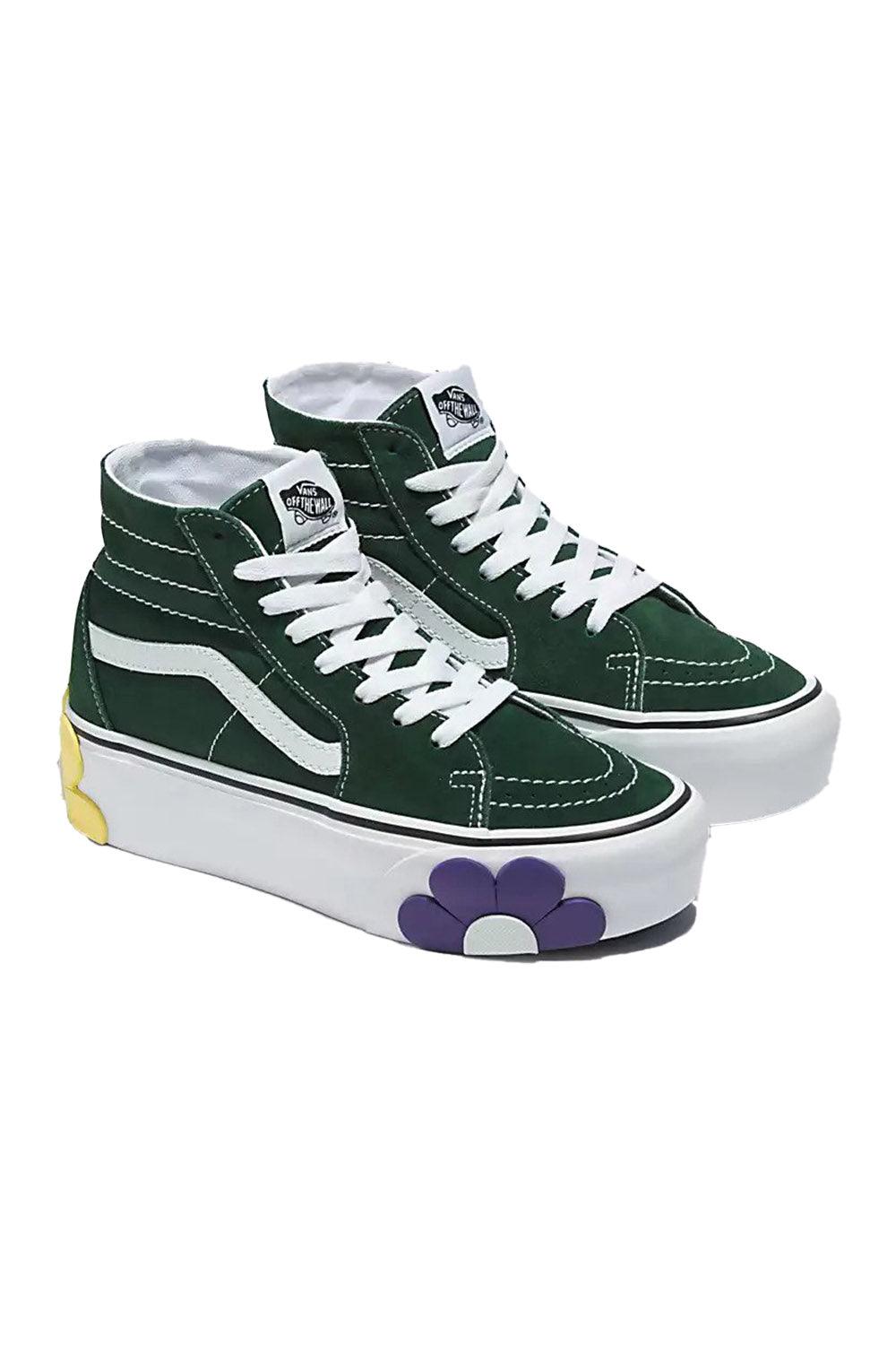 Vans-SK8-Hi Tapered Stackform OSF GREEN/MULTI-Sneakers-1-milagron.live