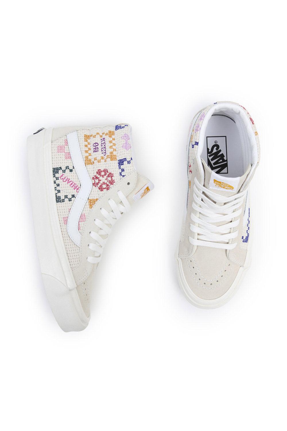 Vans-UA SK8-Hi 38 DX Classic White-Sneakers-3-milagron.live