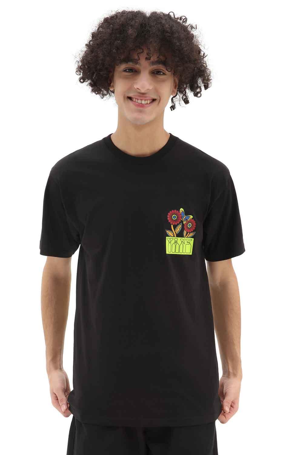 Vans-Vibin SS Tee Black-T-Shirts-3-milagron.live
