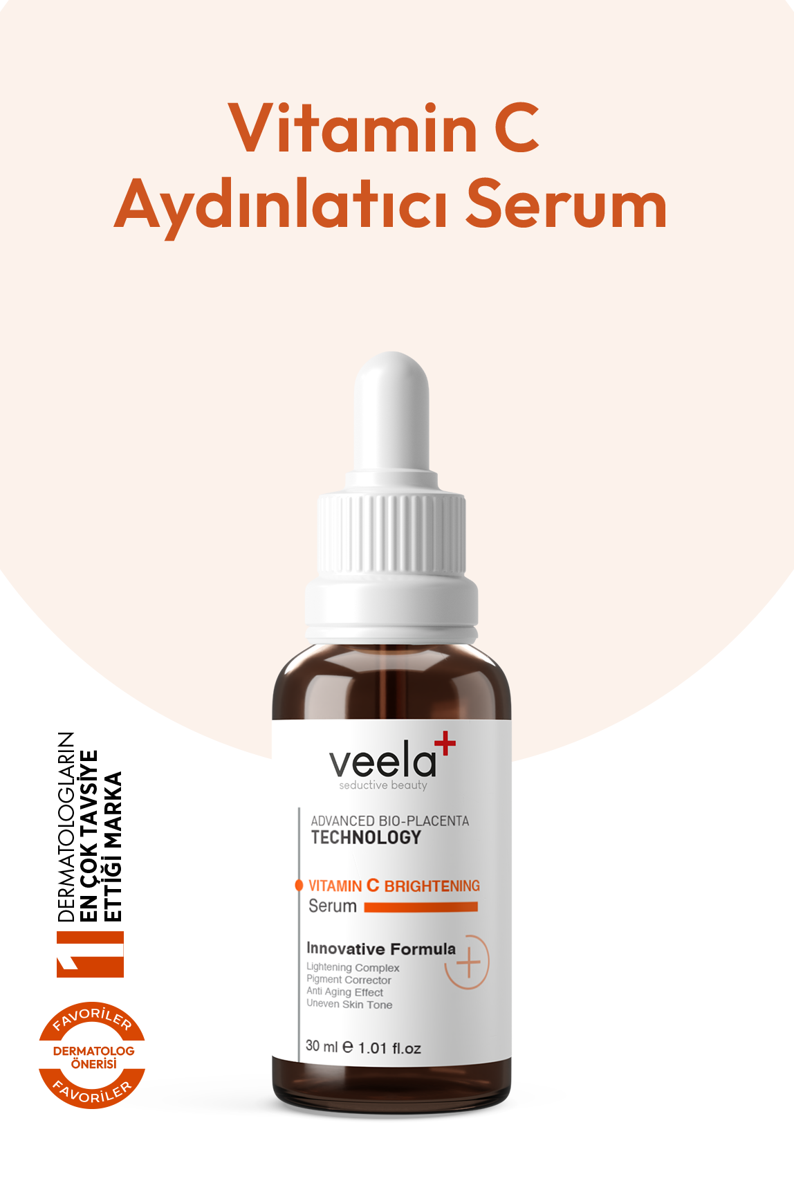 Leke Önleyici, Aydınlatıcı Vitamin C Serum