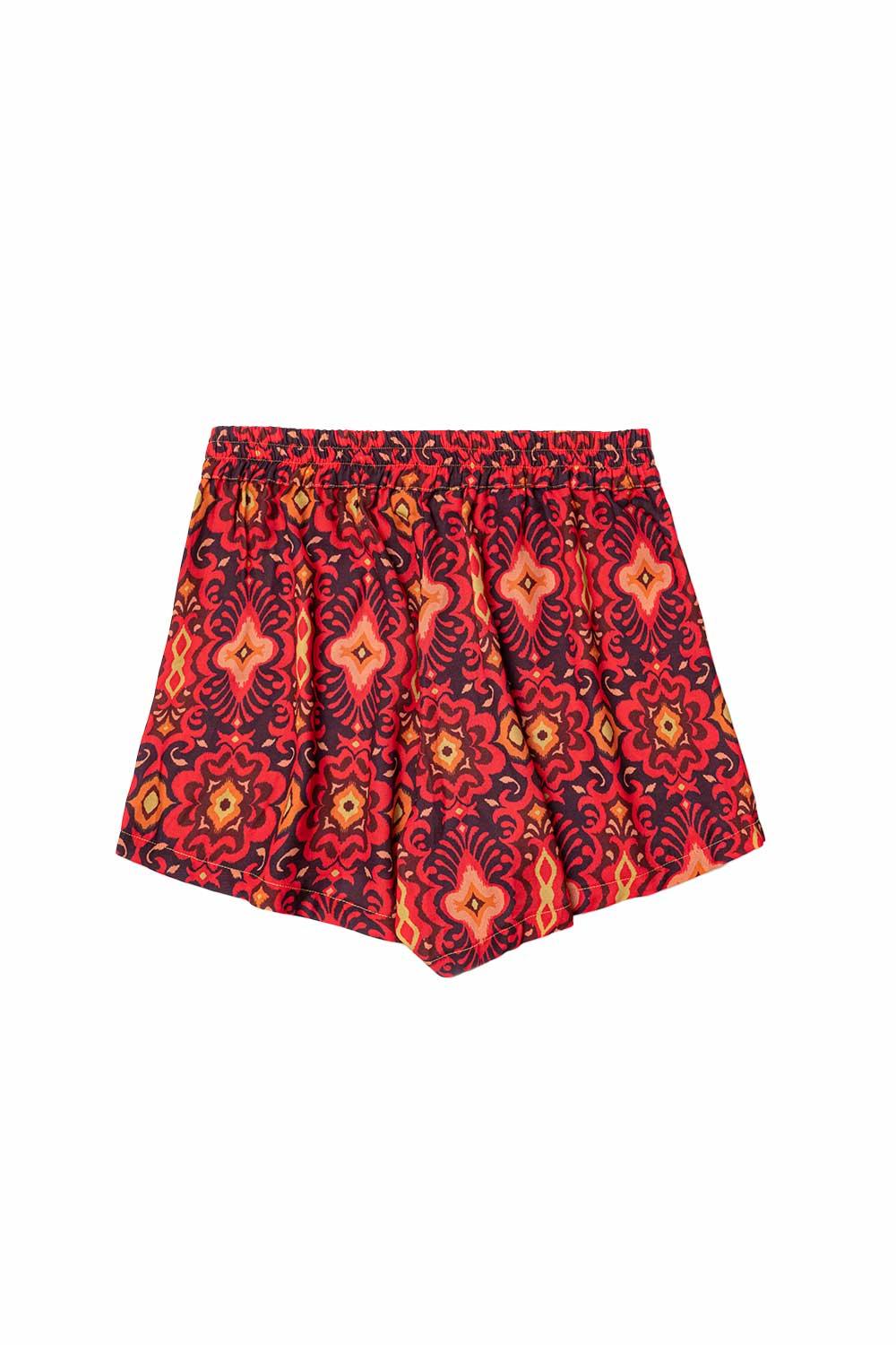 Ventotto Store-Bacio Shorts Pattern - 1-Şort-1-milagron.live