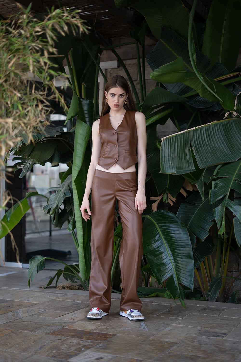Veryself-Indiana Pants-Deri Pantolon-2-milagron.live