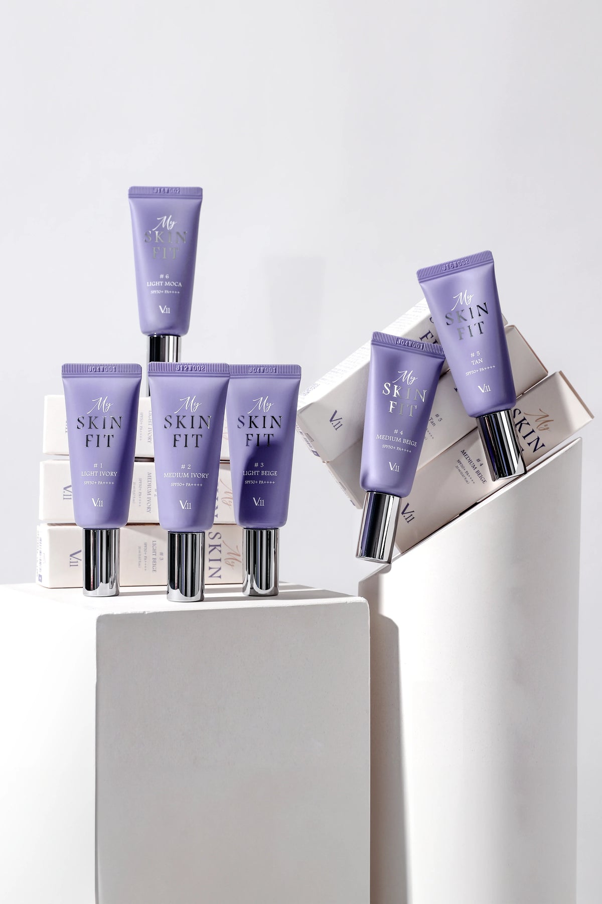 Village 11 Factory My Skin Fit Bb Cream Spf 50+ Pa++++ #4 Medium Beige 20Ml - Hyalüronik Asit & Cica Bb Krem