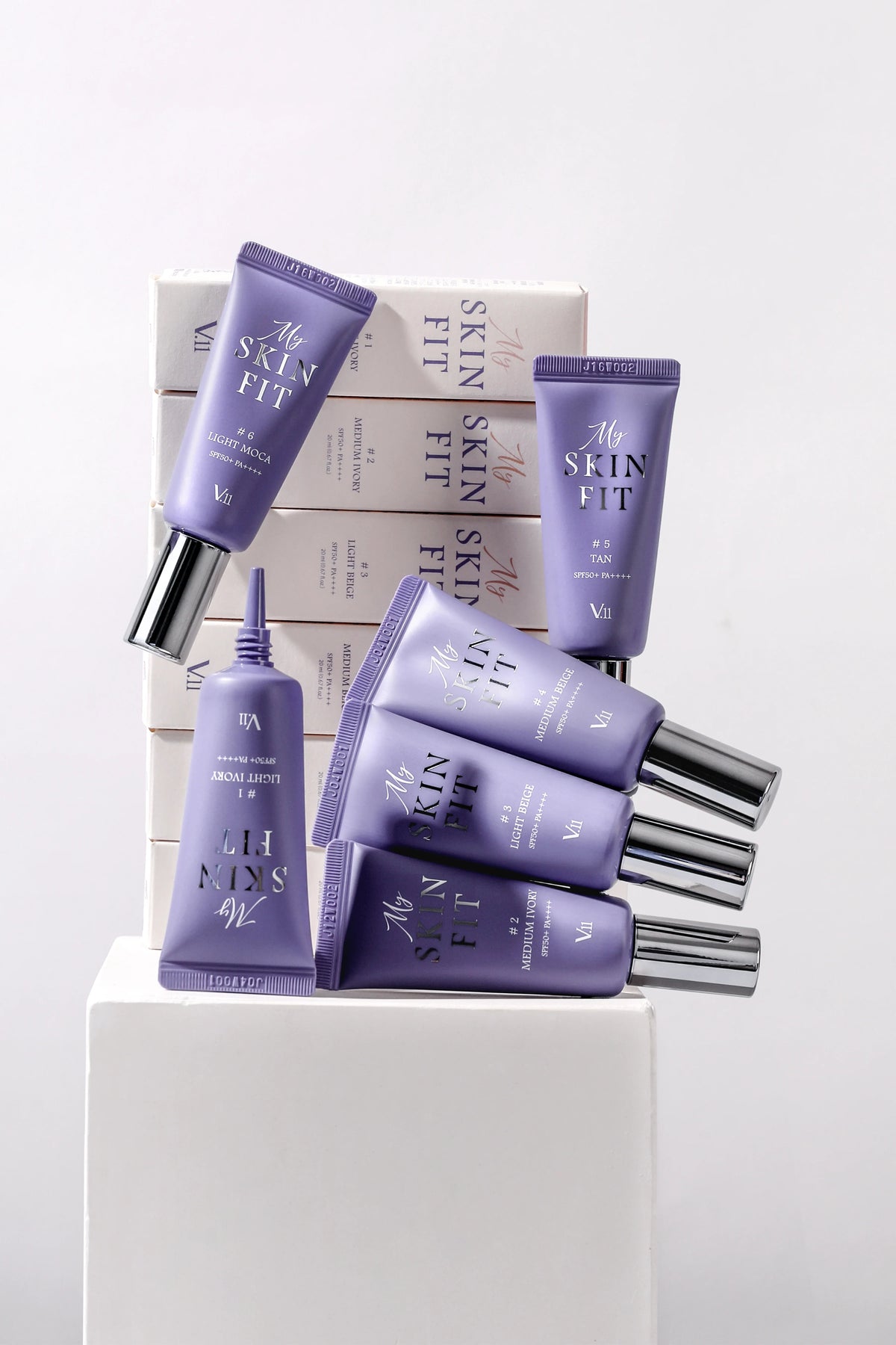Village 11 Factory My Skin Fit Bb Cream Spf 50+ Pa++++ #4 Medium Beige 20Ml - Hyalüronik Asit & Cica Bb Krem