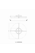 Clessidra Plafonyer Avize - 5