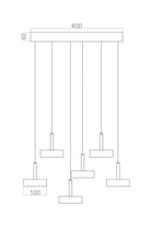 Led Avize Sarkıt Orlando - 4