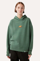 WWF Market-Bizon Hoodie - Su Yeşili-Sweatshirts & Hoodies-4-milagron.live