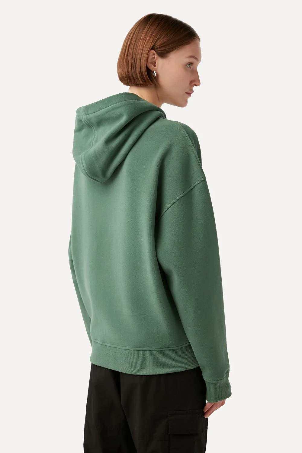 WWF Market-Bizon Hoodie - Su Yeşili-Sweatshirts & Hoodies-8-milagron.live