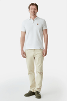 WWF Market-Bozayı Polo Yaka T-shirt - Beyaz-T-Shirts-4-milagron.live