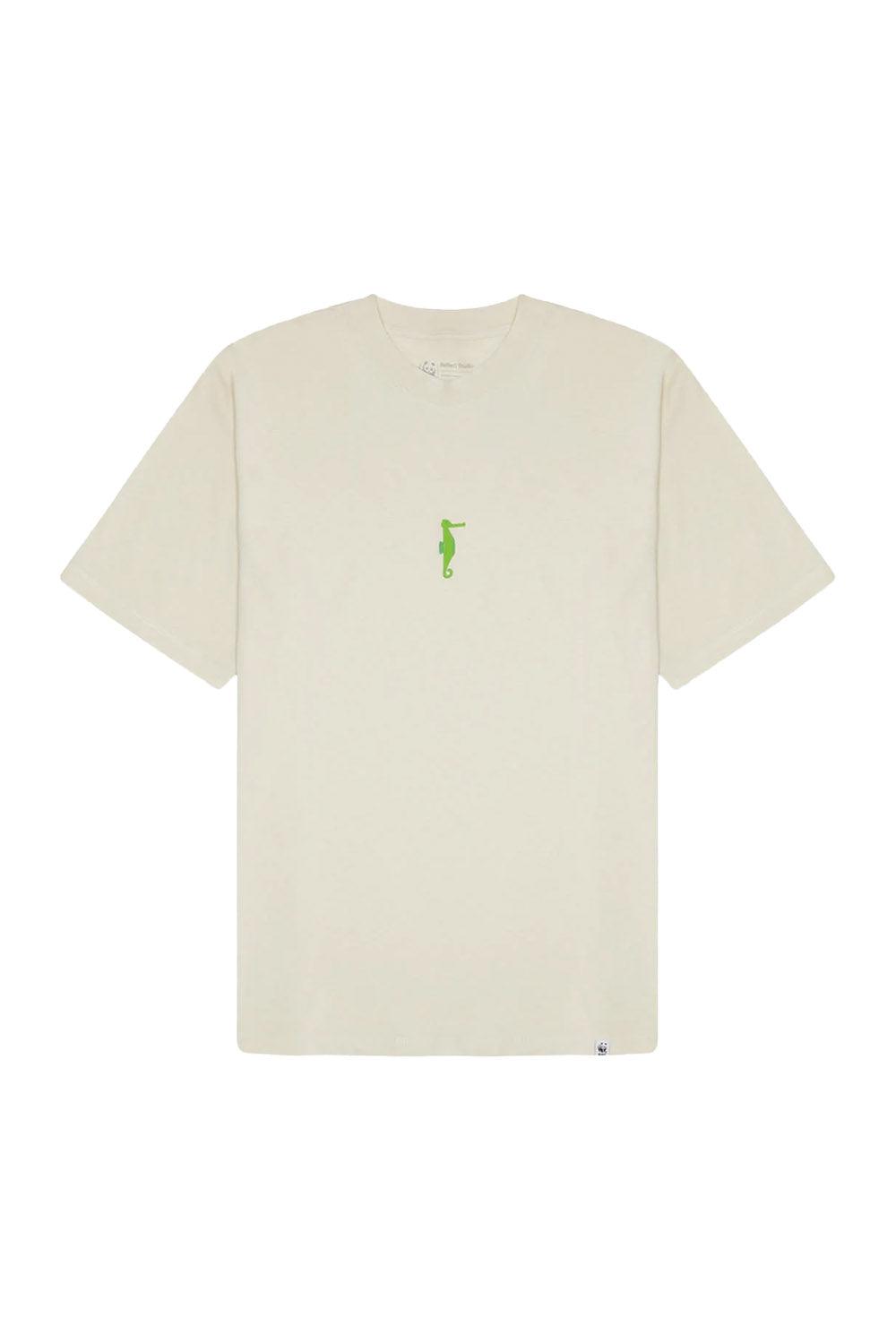 WWF Market-Denizatı Oversize T-shirt - Parşömen Bej-T-Shirts-1-milagron.live
