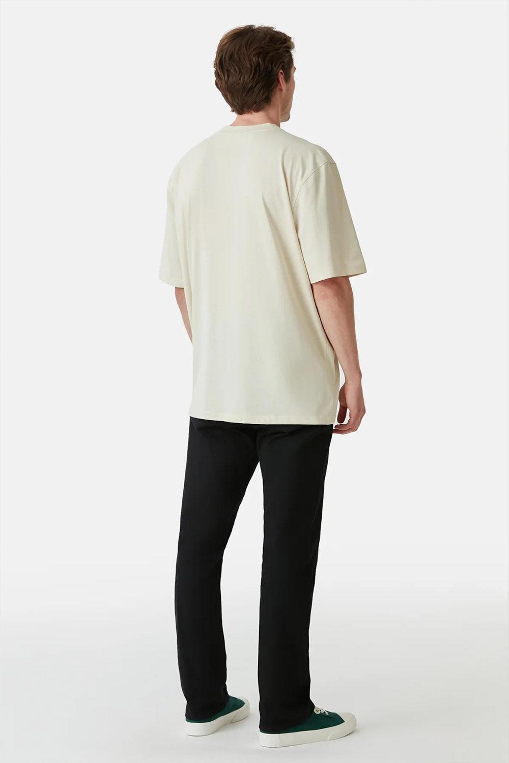 WWF Market-Denizatı Oversize T-shirt - Parşömen Bej-T-Shirts-7-milagron.live