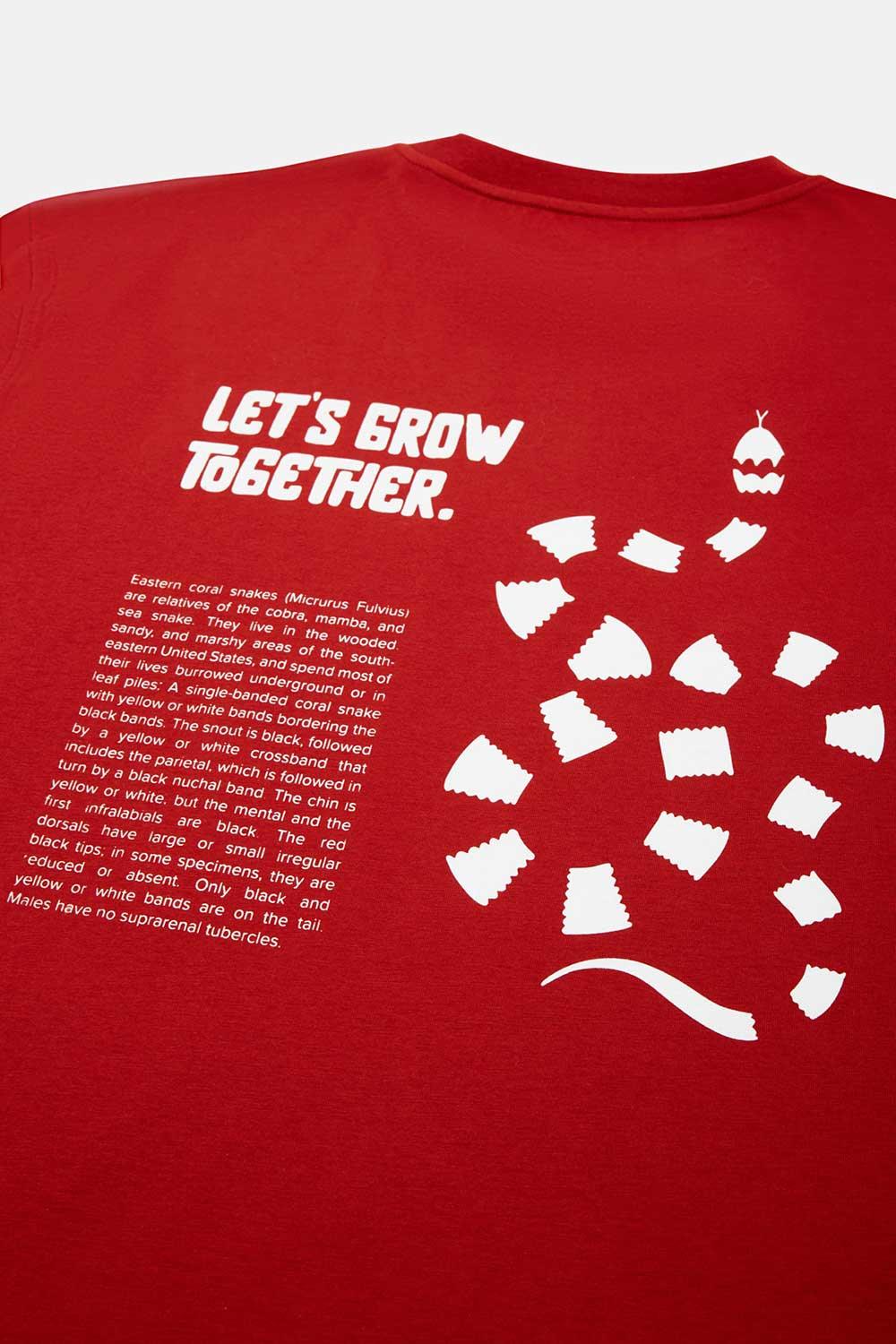 WWF Market-Grow Oversize T-Shirt - Koyu Oranj-T-Shirts-4-milagron.live