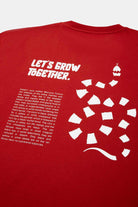 WWF Market-Grow Oversize T-Shirt - Koyu Oranj-T-Shirts-4-milagron.live