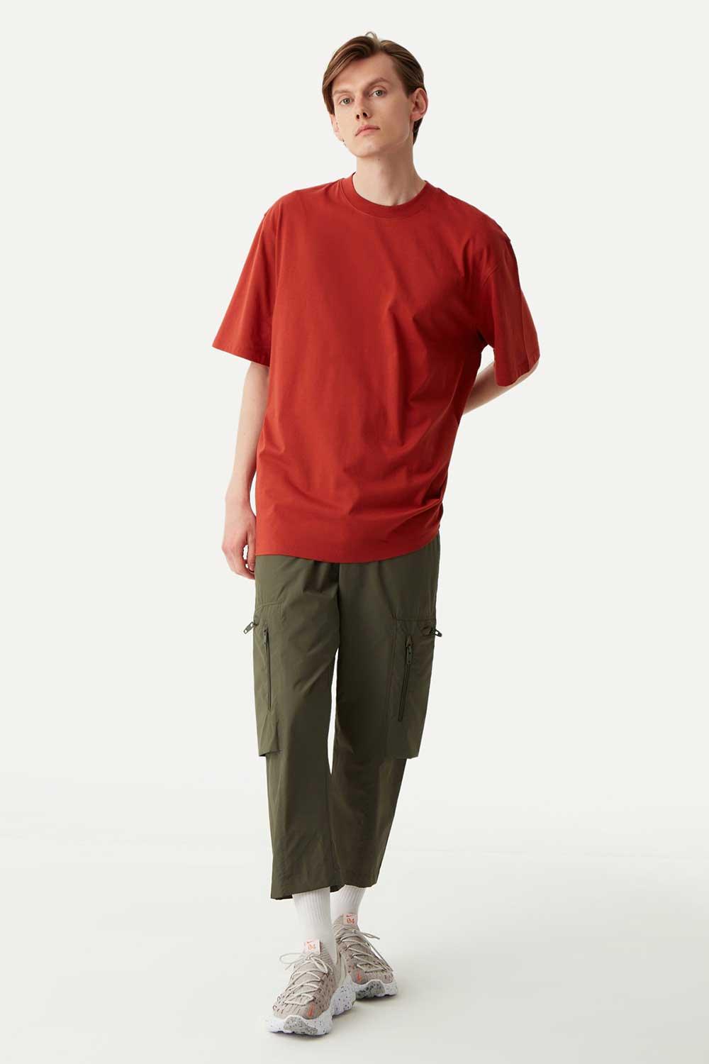 WWF Market-Grow Oversize T-Shirt - Koyu Oranj-T-Shirts-5-milagron.live