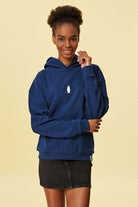 WWF Market-İmparator Penguen Hoodie - İndigo Mavisi-Sweatshirts & Hoodies-4-milagron.live