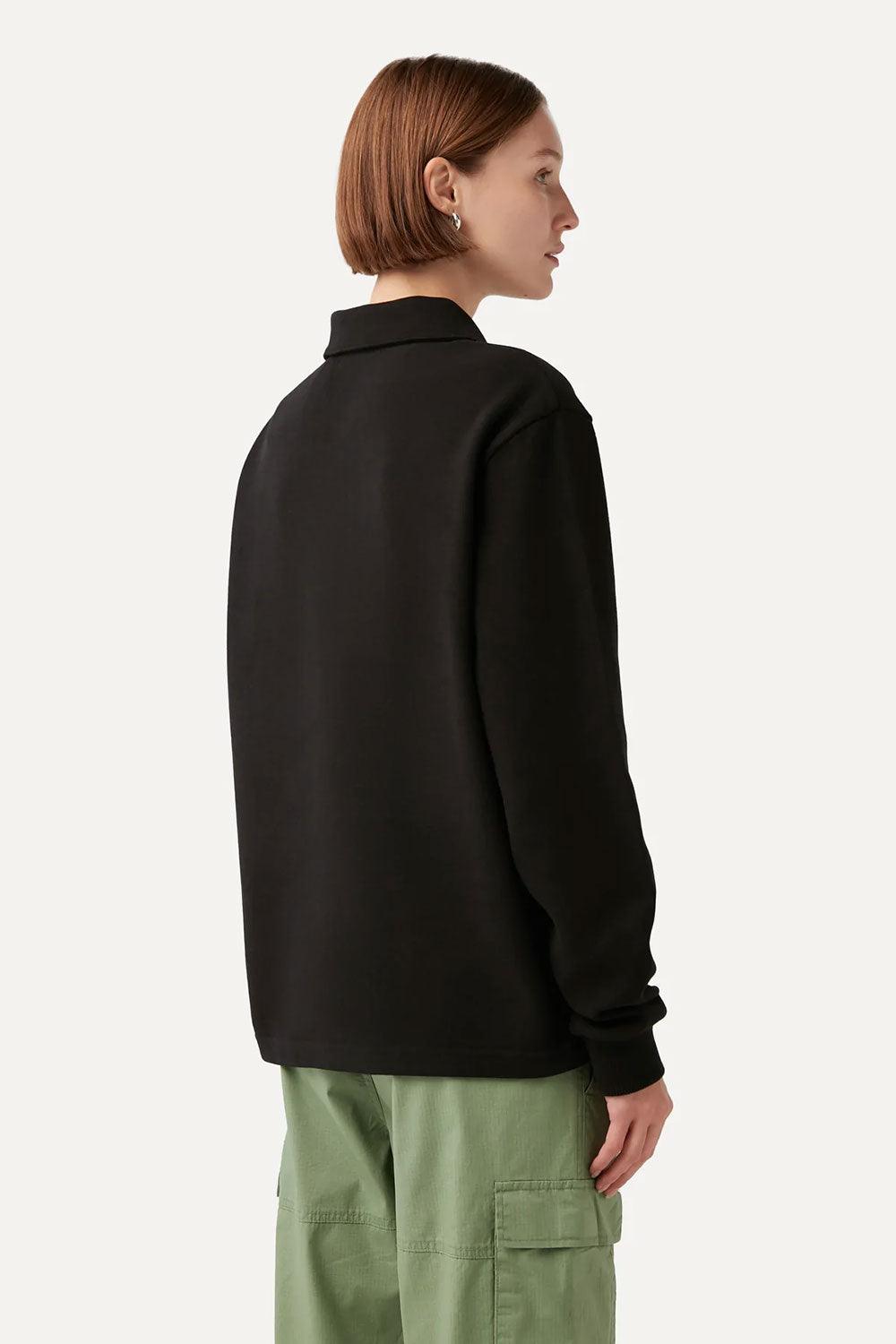 WWF Market-İmparator Penguen Polo Yaka Sweatshirt - Siyah-Sweatshirts & Hoodies-6-milagron.live