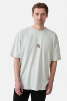 WWF Market-Mercan Yılanı Oversize T-shirt - Gri-T-Shirts-4-milagron.live