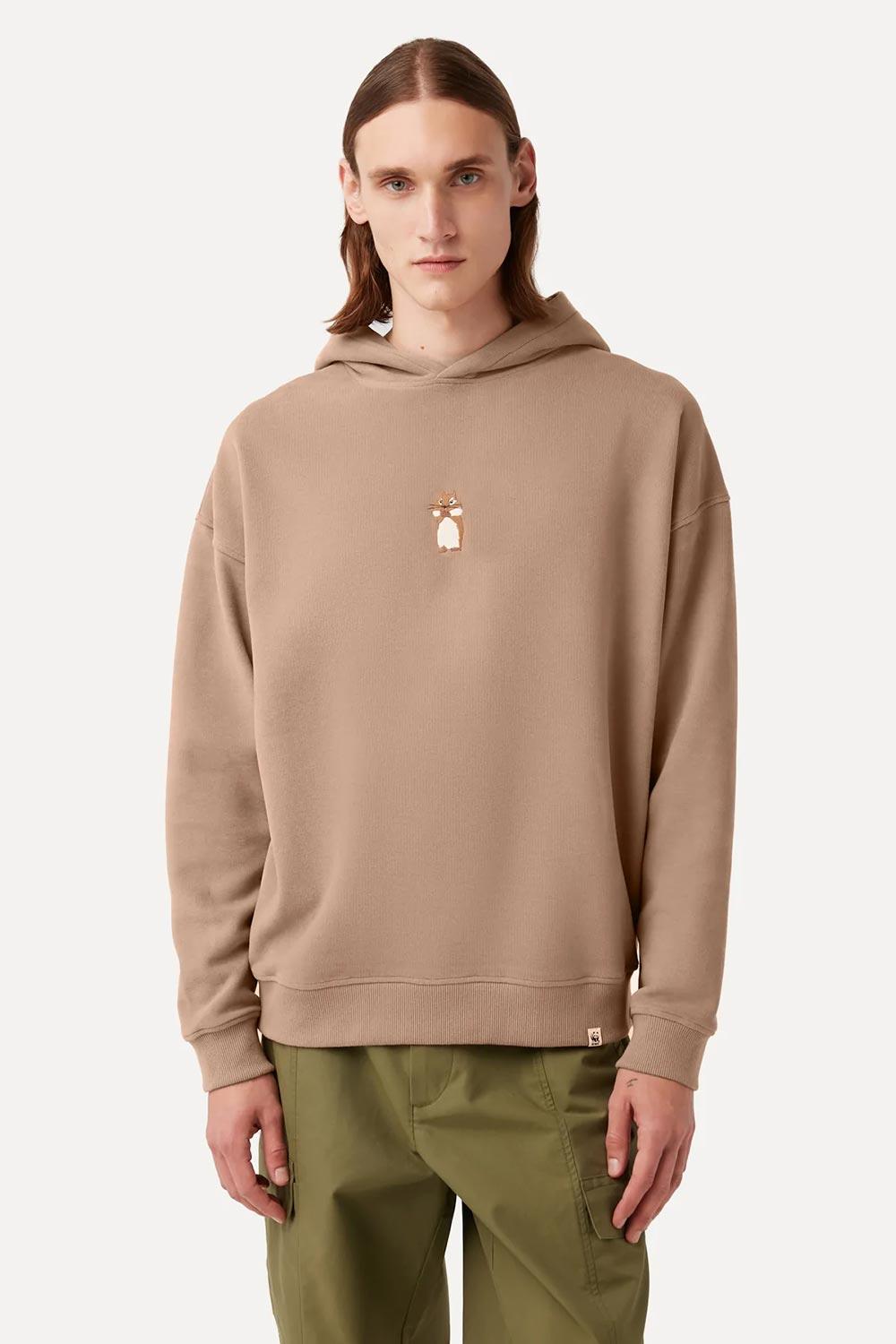 WWF Market-Sincap Hoodie - Açık Kahverengi-Sweatshirts & Hoodies-3-milagron.live