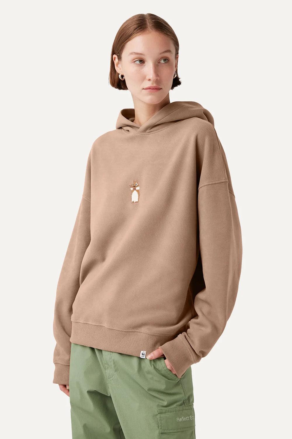 WWF Market-Sincap Hoodie - Açık Kahverengi-Sweatshirts & Hoodies-4-milagron.live