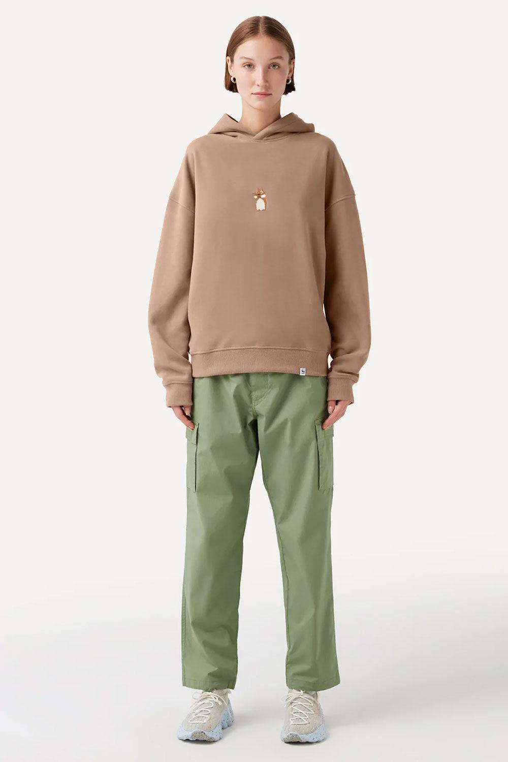 WWF Market-Sincap Hoodie - Açık Kahverengi-Sweatshirts & Hoodies-7-milagron.live