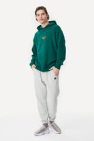 WWF Market-Sincap Hoodie - Nefti Yeşil-Sweatshirts & Hoodies-5-milagron.live