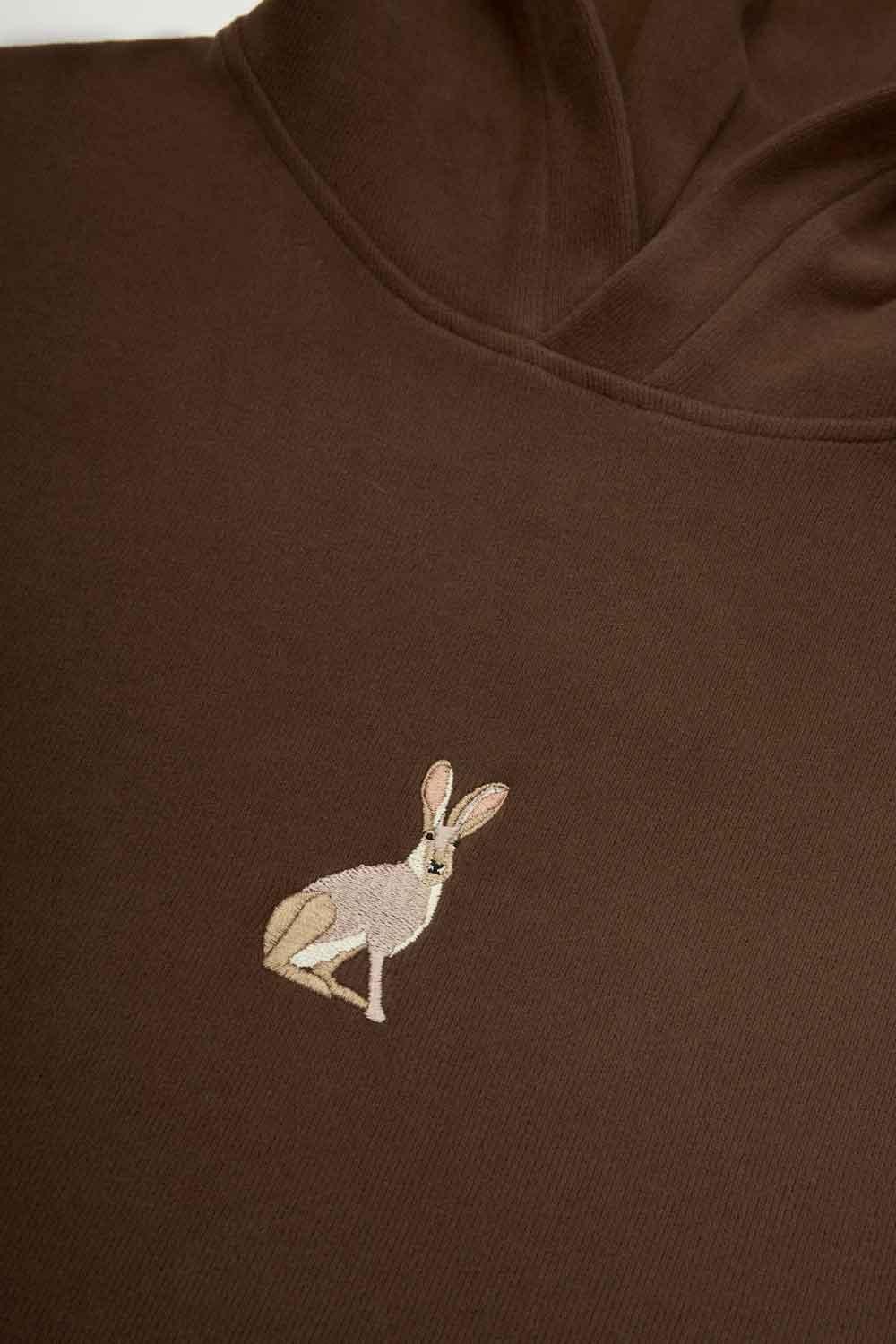 WWF Market-Yaban Tavşanı Hoodie - Kahverengi-Sweatshirts & Hoodies-2-milagron.live