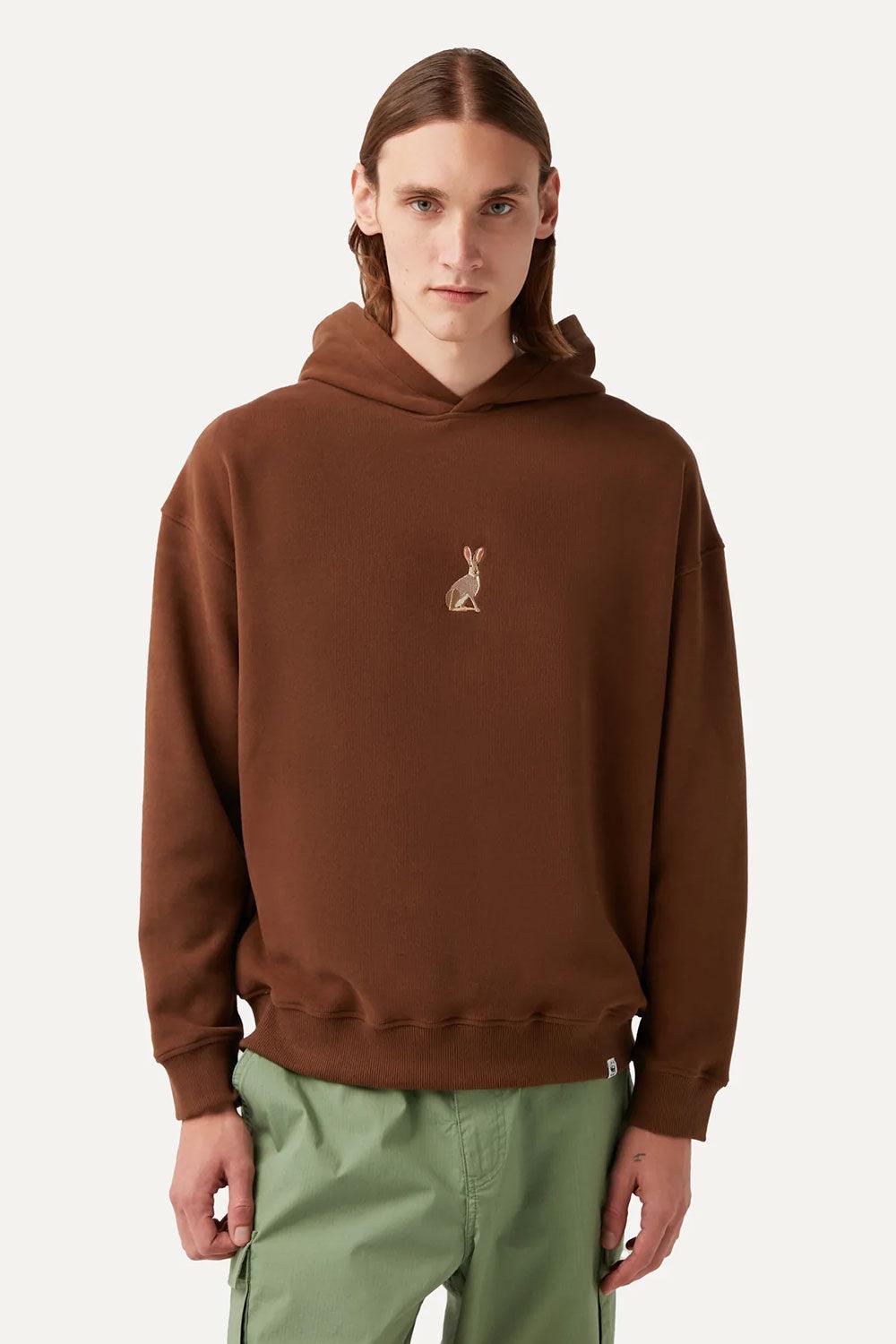 WWF Market-Yaban Tavşanı Hoodie - Kahverengi-Sweatshirts & Hoodies-3-milagron.live