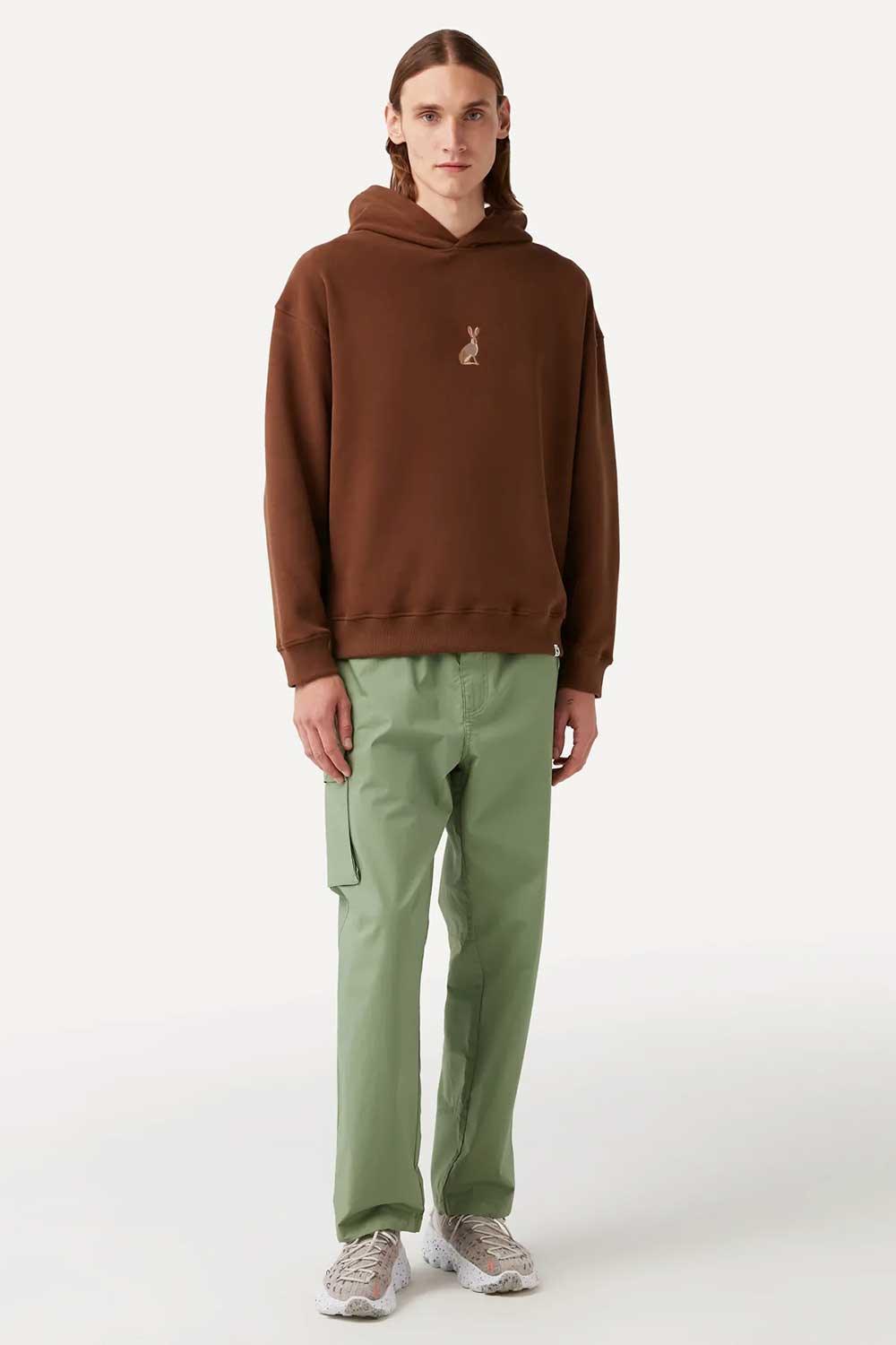 WWF Market-Yaban Tavşanı Hoodie - Kahverengi-Sweatshirts & Hoodies-5-milagron.live