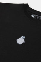WWF Market-Yavru İmparator Penguen Crop T-shirt - Siyah-T-Shirts-2-milagron.live