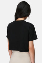 WWF Market-Yavru İmparator Penguen Crop T-shirt - Siyah-T-Shirts-5-milagron.live