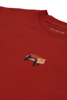 WWF Market-Yavru Kızıl Panda Oversize T-shirt - Kiremit-T-Shirts-2-milagron.live