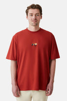 WWF Market-Yavru Kızıl Panda Oversize T-shirt - Kiremit-T-Shirts-3-milagron.live