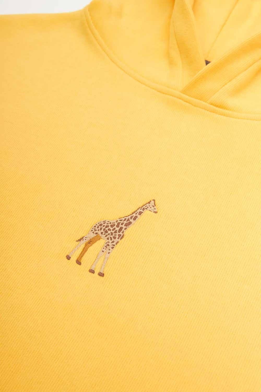 WWF Market-Zürafa Hoodie - Sarı-Sweatshirts & Hoodies-2-milagron.live