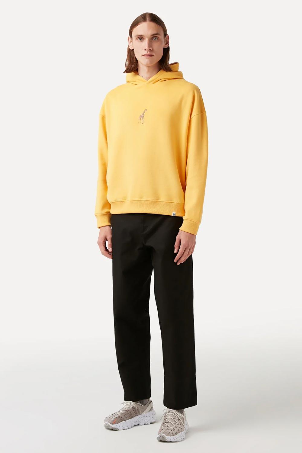 WWF Market-Zürafa Hoodie - Sarı-Sweatshirts & Hoodies-7-milagron.live