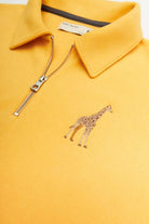 WWF Market-Zürafa Polo Yaka Sweatshirt - Sarı-Sweatshirts & Hoodies-2-milagron.live