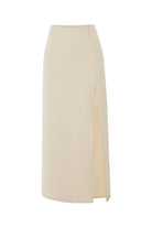 Wabi Sabi-Sail Bej Maxi Etek-Etek-1-milagron.live