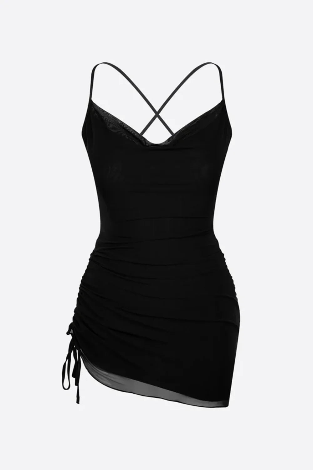Wear Three Points-Dancing Mini Elbise-Elbise-5-milagron.live