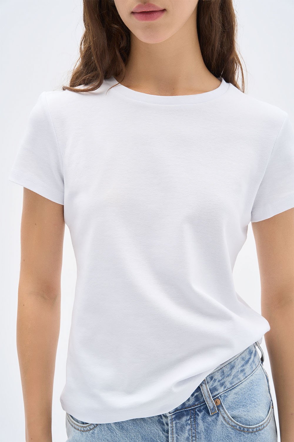Wear Three Points-White Ribana T-shirt-T-Shirts-3-milagron.live