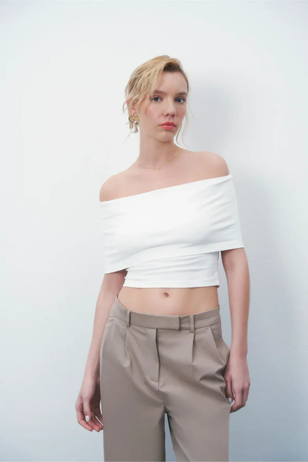 Wear Three Points-Whi̇te Swan Top-Top-1-milagron.live