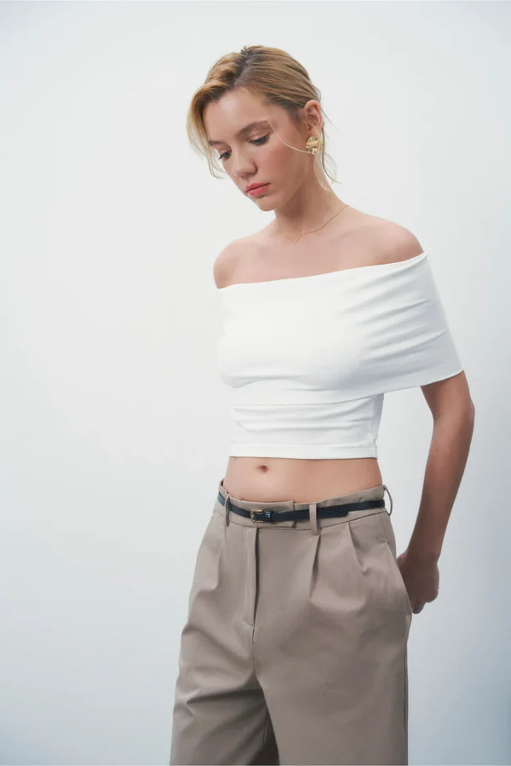 Wear Three Points-Whi̇te Swan Top-Top-5-milagron.live