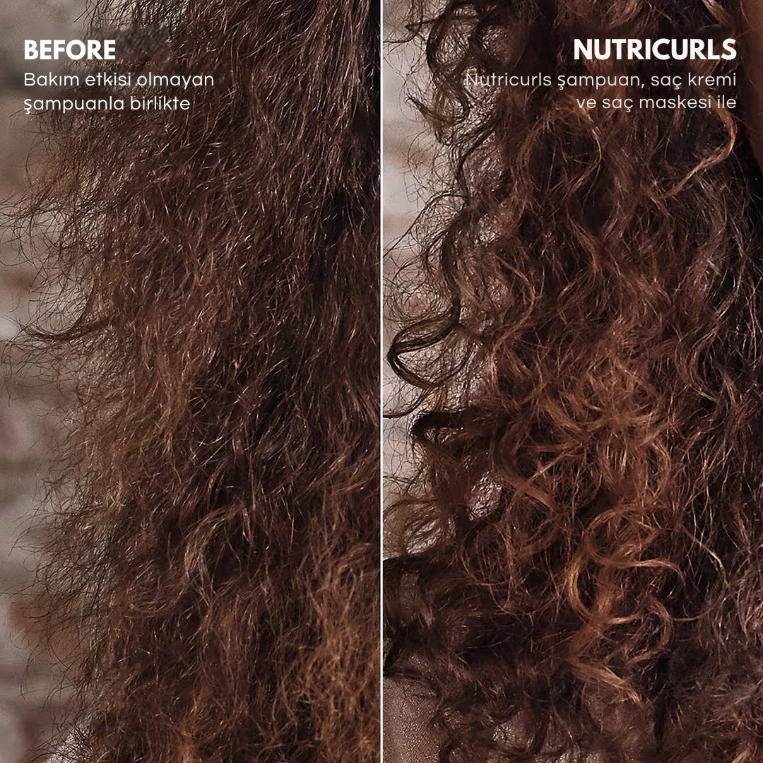 Nutricurls Kıvırcık Saçlar İÇin Saç Bakım Kremi 200 Ml