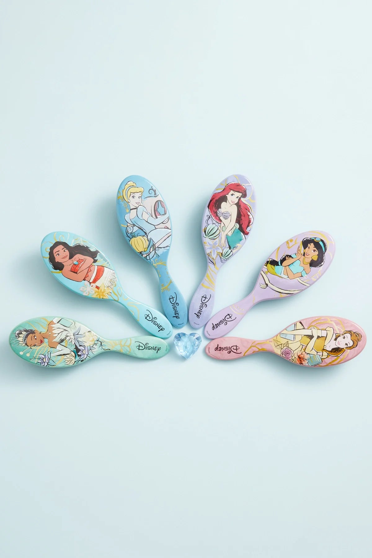 Wet Brush Disney Elegant Princess Dolaşık Açıcı Saç Fırçası Ariel