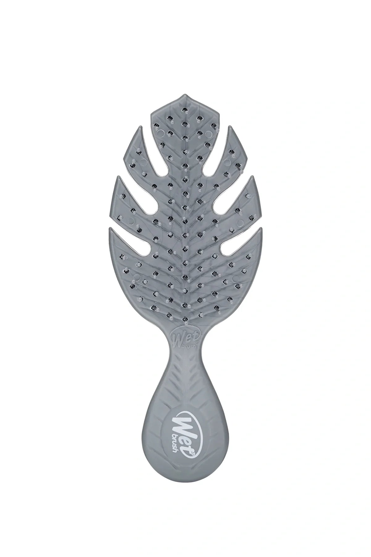Wet Brush Go Green Mini Detangler Dolaşık Açıcı Saç Fırçası Gri